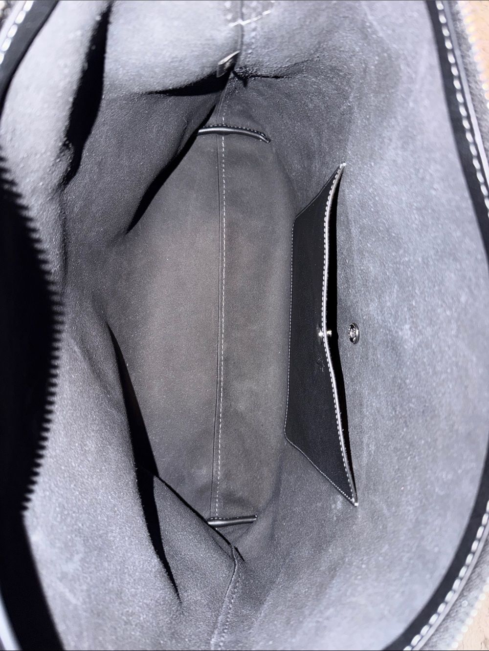 Coach Black Leather Mott 38 Messenger Shoulder Bag - Picture 6 of 8